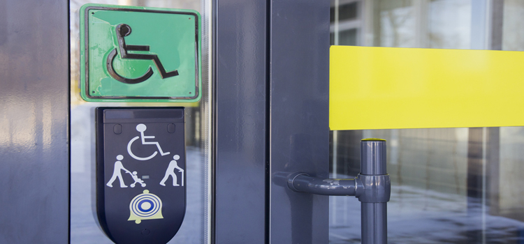 automatic handicap door opener in Roseville